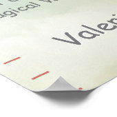 Personalized Child's Growth Chart Whimsical Wings  Poster (Ecke)