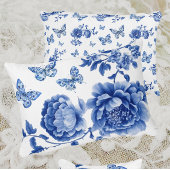 Personalized Chinoiserie Butterflies Flowers Tasche