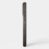 Personalized Chocolate Lab Portrait iPhone Hülle (Linke Seite)