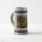 Personalized Christian Family Table Decor Bierglas (Vorderseite Links)