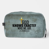 Personalized Christian - Jeremiah 1:5 Waschbeutel (Vorderseite)