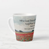 Personalized Christian Latte Mug Milchtasse (Linke Ecke)