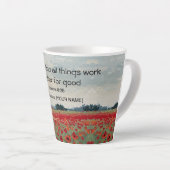 Personalized Christian Latte Mug Milchtasse (Rechte Ecke)