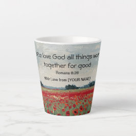Personalized Christian Latte Mug Milchtasse