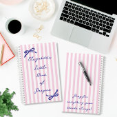 Personalized Christian Prayer Bible Study Notebook Notizblock