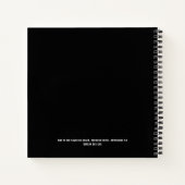 Personalized Christian Saved Established Prayer  Notizblock (Rückseite)