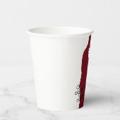 Personalized Christian Valentine Gift | Love Mug Pappbecher (Rechts)