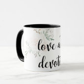 Personalized Christian Valentine Gift | Love Mug Tasse (Vorderseite Links)