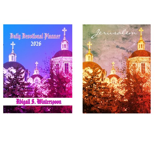 Personalized Christian Women Devotional Diary Planer