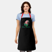 Personalized Christmas Apron For Family Chef Schürze (Getragen)