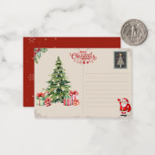 Personalized Christmas Card – Custom Holiday Mitteilungskarte (Vorderseite/Rückseite Beispiel)