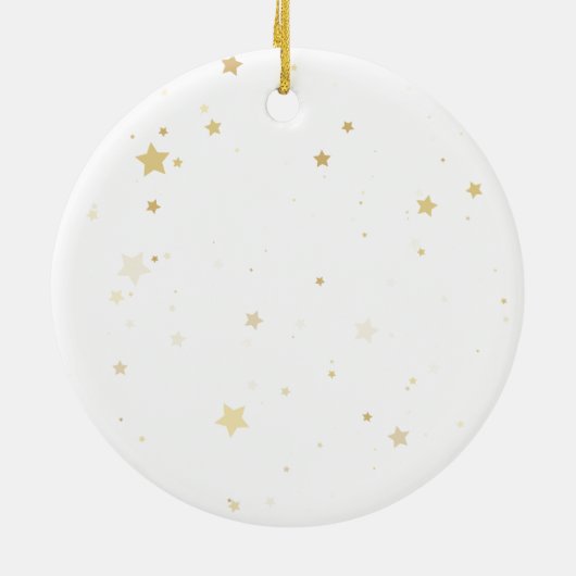 Personalized Christmas Crew Ornament (Hinten)