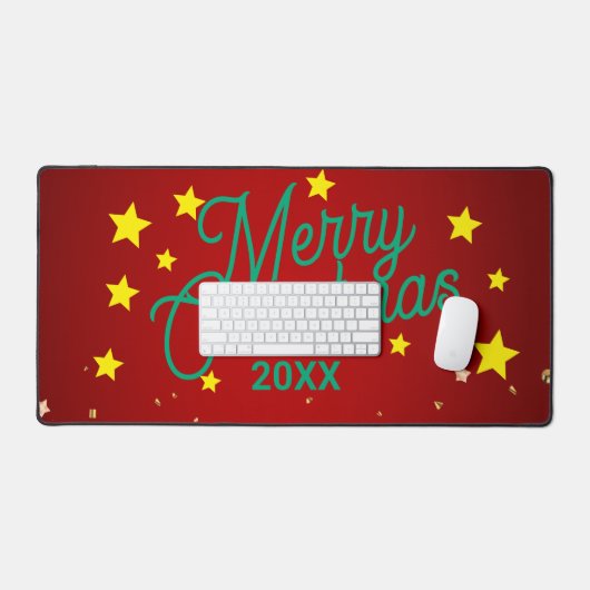 Personalized Christmas Desk Mat Schreibtischunterlage (Tastatur & Maus)