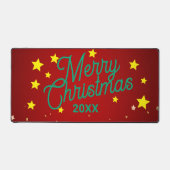 Personalized Christmas Desk Mat Schreibtischunterlage (Vorderseite)