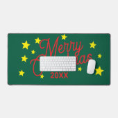 Personalized Christmas Desk Mat Schreibtischunterlage (Tastatur & Maus)