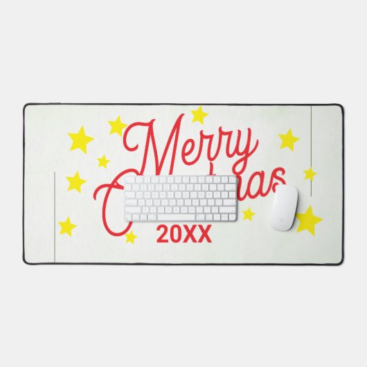 Personalized Christmas Desk Mat Schreibtischunterlage (Tastatur & Maus)