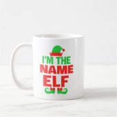 Personalized Christmas Elf Kaffeetasse (Links)