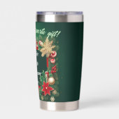 Personalized Christmas Fram On A Thermobecher (Rückseite)