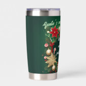 Personalized Christmas Fram On A Thermobecher (Vorderseite)