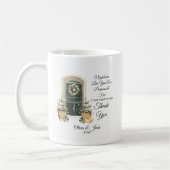 Personalized Christmas gift for Neighbor - custom Kaffeetasse (Links)