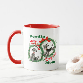 Personalized Christmas Gift for Poodle Dog Owner Tasse