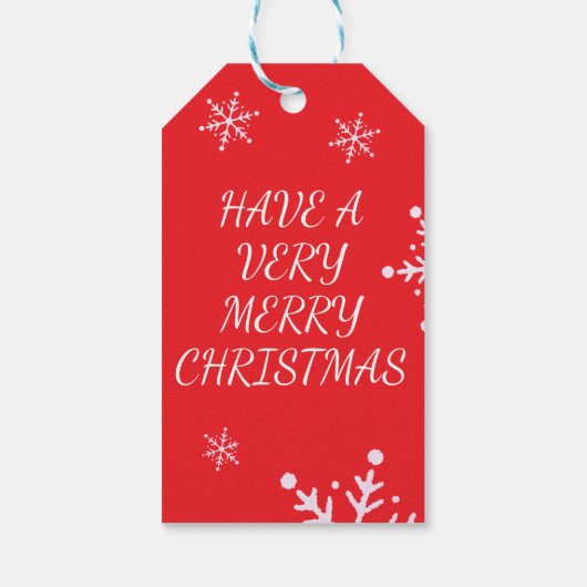 PERSONALIZED CHRISTMAS GIFT LABEL GESCHENKANHÄNGER (Rückseite)