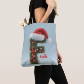 Personalized Christmas Initial Tote Bag with Custo Tasche (Von Nahem)
