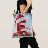 Personalized Christmas Initial Tote Bag with Custo Tasche (Von Nahem)