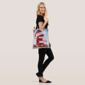 Personalized Christmas Initial Tote Bag with Custo Tasche (Am Model)