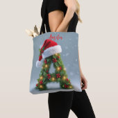 Personalized Christmas Initial Tote Bag with Custo Tasche (Von Nahem)