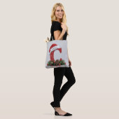 Personalized Christmas Initial Tote Bag with Custo Tasche (Am Model)