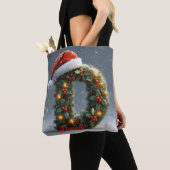 Personalized Christmas Initial Tote Bag with Custo Tasche (Von Nahem)