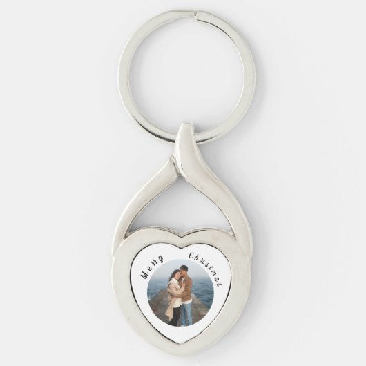 Personalized Christmas Keychain Schlüsselanhänger (Vorderseite)