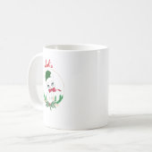 Personalized Christmas kitty – Holiday Kaffeetasse (Vorderseite Links)