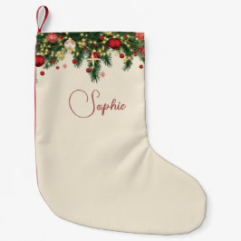 Personalized Christmas Kleiner Weihnachtsstrumpf