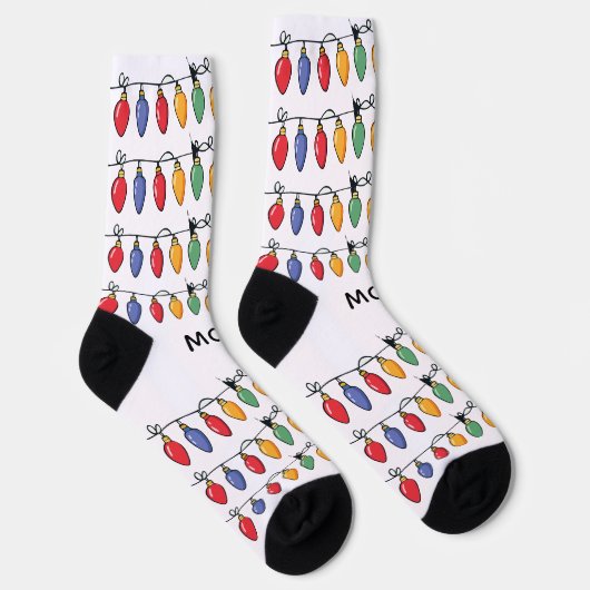 Personalized Christmas Lights   Socken (Rechts)