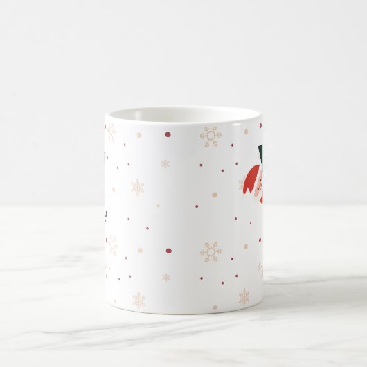 Personalized Christmas Monogram Y Mug Kaffeetasse (Mittel)