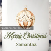 Personalized Christmas Mug Nordic Script Name Kaffeetasse