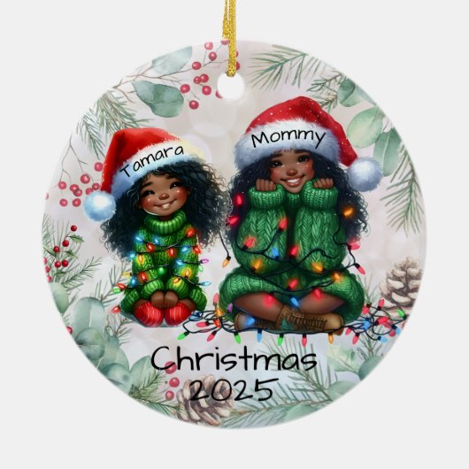 Personalized Christmas Ornament (Hinten)