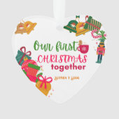 Personalized Christmas Ornament (Vorderseite)