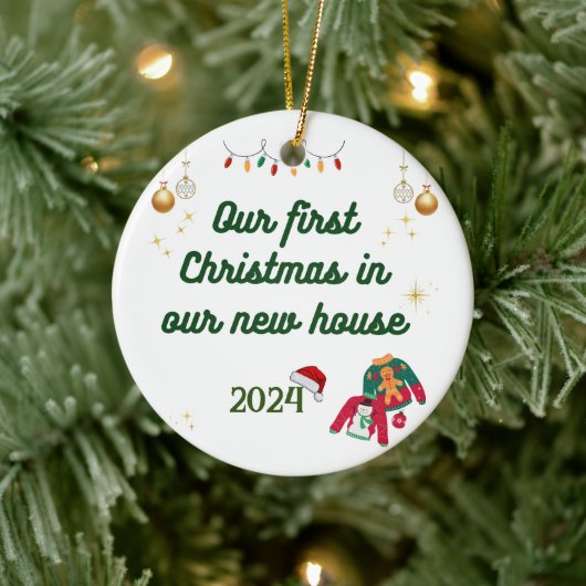 Personalized Christmas Ornament (Baum)