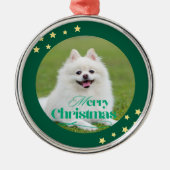 Personalized Christmas Ornament Aus Metall (Vorne)