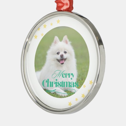 Personalized Christmas Ornament Aus Metall (Links)