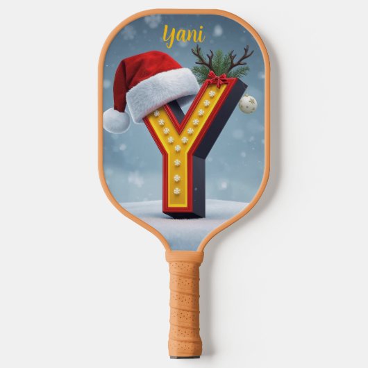 Personalized Christmas Paddle with Custom Name and (Vorderseite)