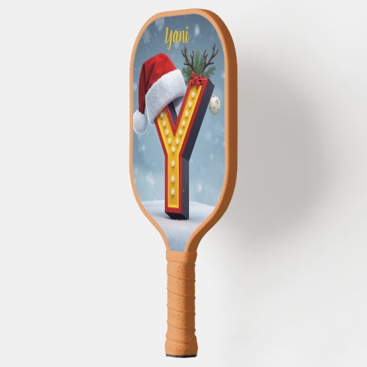 Personalized Christmas Paddle with Custom Name and (Links)