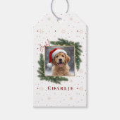 Personalized Christmas Pet Photo – Holiday Geschenkanhänger (Vorderseite)