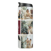 Personalized Christmas Photo Thermosbecher (Nach rechts gedreht)
