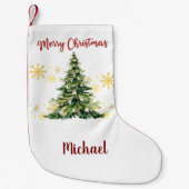 Personalized Christmas Stocking Kleiner Weihnachtsstrumpf (Vorderseite)