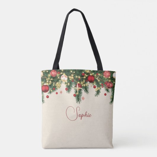Personalized Christmas Tasche (Rückseite)