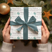 Personalized Christmas Wrapping Paper Geschenkpapier
